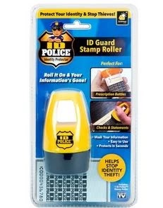 ID Police Identity Protecting Stamp Roller