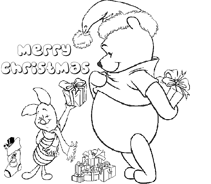 nengaku 14 disney christmas coloring pages picture