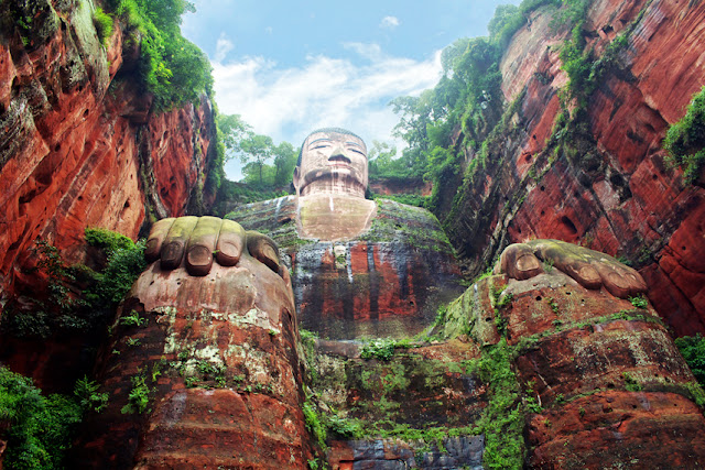 Giant Buddha, Leshan, China