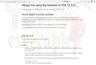 تحديث iOS 12.5.6 لأجهزة iPhone 5s و 6 و 6 Plus يعمل على إصلاح مشكلة أمنية خطيرة