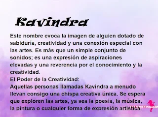 ▷ Significado del nombre Kavindra (✔)