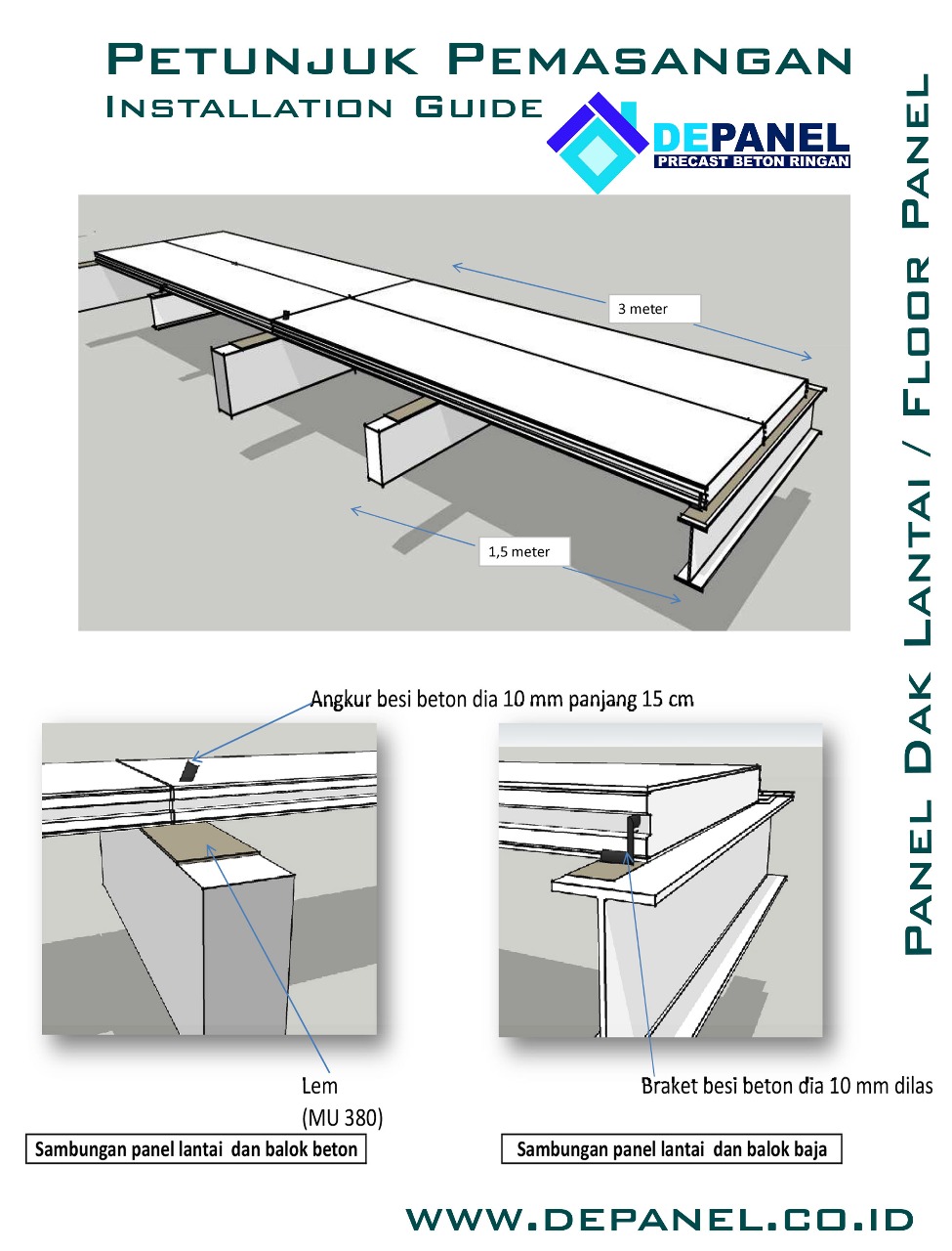 Cara Pemasangan Panel Wall Dan Panel Floor - Depanel Center