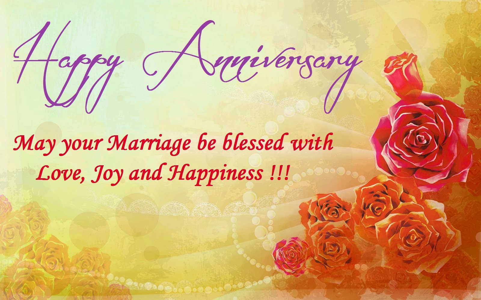 Happy Anniversary Wishes