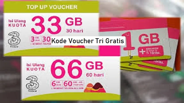 Kode Voucher Tri Gratis