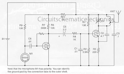 Long range fm transmitter schematic