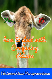 How to deal with confusing advice