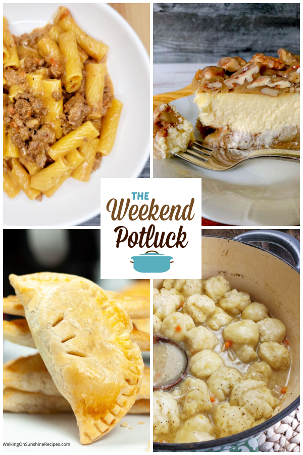 A virtual recipe swap with Creamy Cheesy Beefy Pasta, Apple Bottom Bourbon Pecan Cheesecake, Air Fryer Hand Pies, Homemade Chicken & Dumplings and dozens more!