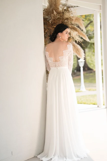 caring garland photography bridal gown wedding dress classic australian designer