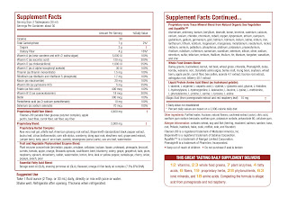 Liquid Vitamin Vita-Life Plus Ingredients