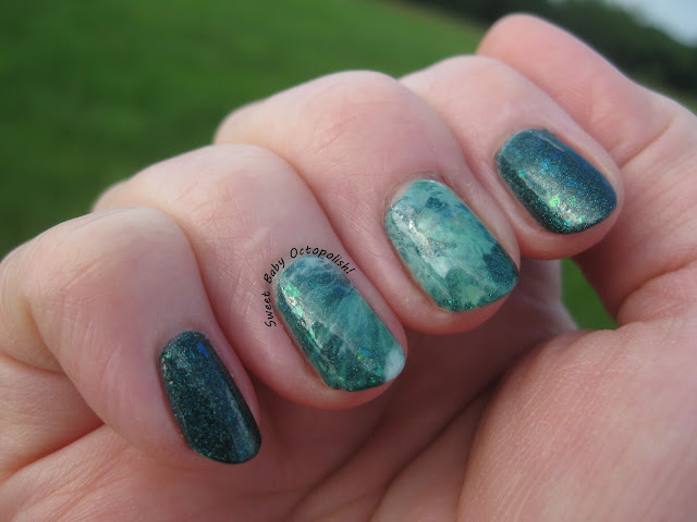 Tonic Dragon Scale and stamper smoosh