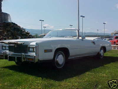 The 1976 Cadillac Eldorado Convertible that was used in the 2005 film 