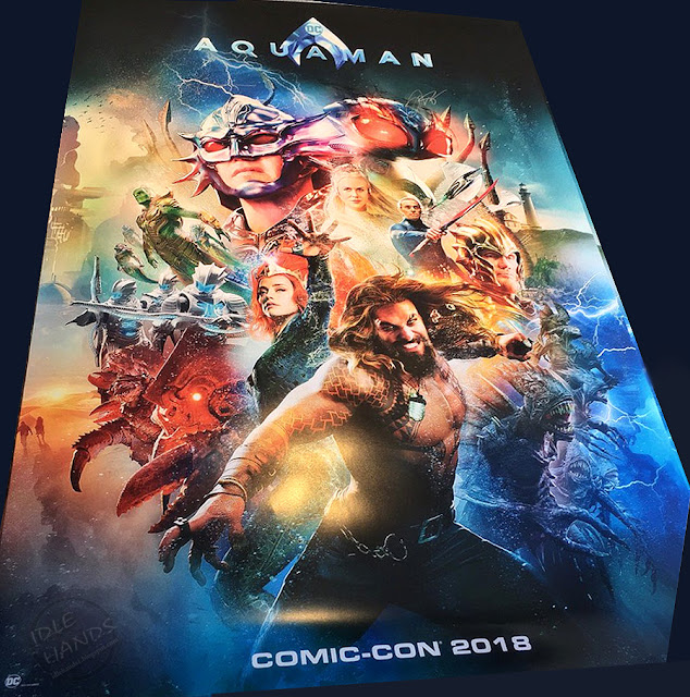SDCC 2018 Warner Bros DC Comics Aquaman Comic-Con Poster