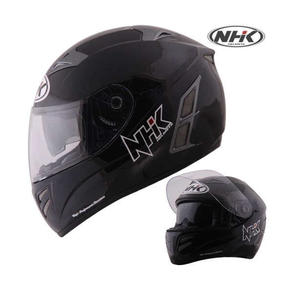 HELM NHK TERMINATOR SOLID  DOUBLE VISOR