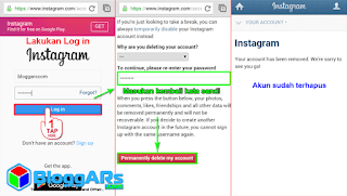 Akun Instagram Terhapus