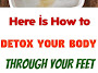 Detox Your Entire Body Through Your Feet 