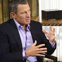 Lance Armstrong durante la entrevista