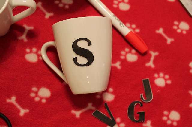 Christmas crafty idea - Homemade Mugs