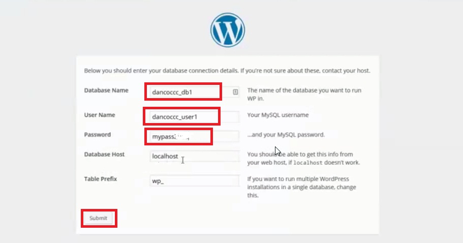 How to install and setup WordPress