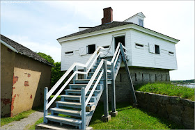 Block House del Fort McClary State Historic Site en Kittery, Maine 