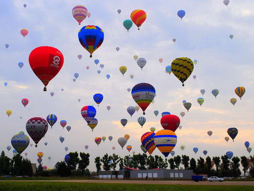 Rekor Dunia, Festival Balon Udara Terbanyak