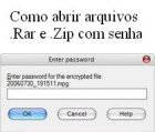 1 Como abrir arquivos rar e zip com senha