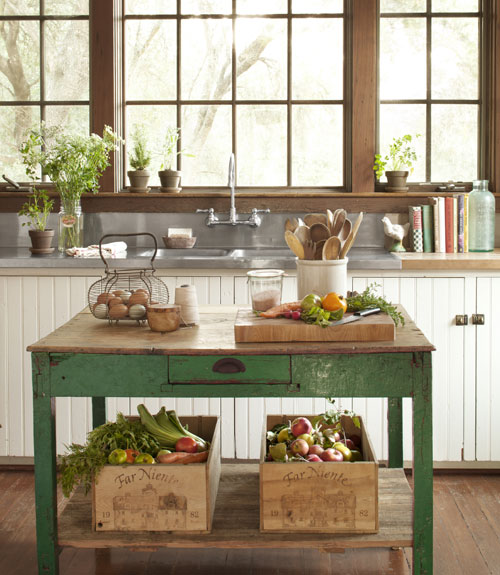 Country Living Kitchen Islands