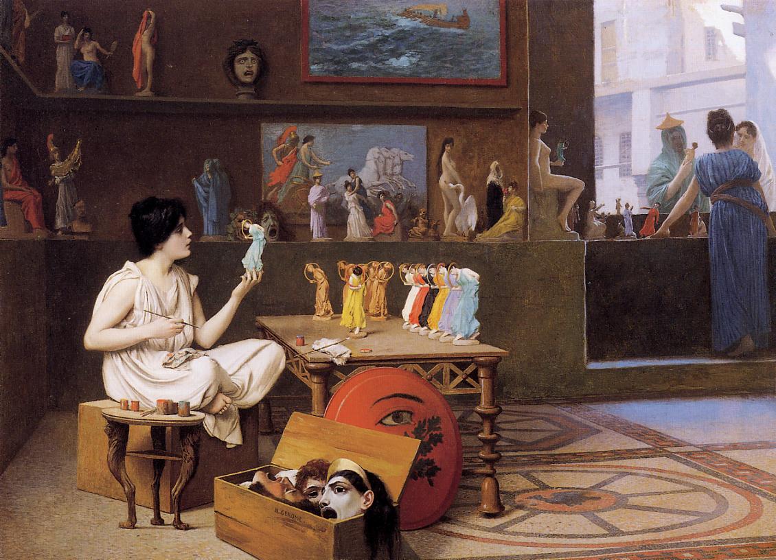  gérôme painting sculpture