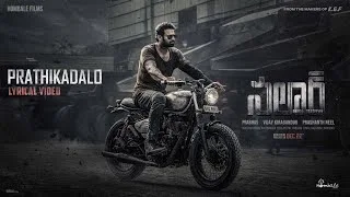 Prathikadalo (Telugu) - Salaar |Prabhas | Prithviraj | Prashanth Neel