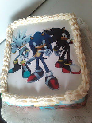 tarta sonic, sonic cake