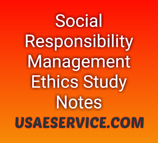 Social Responsibility Business Ethics CSR Management Study