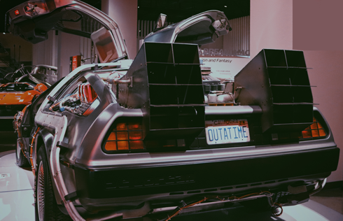 Back to the Future DeLorean Location Petersen LA