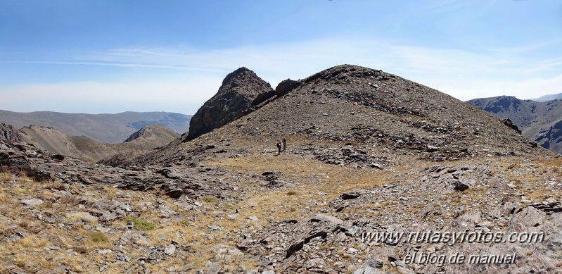 Puntal de Loma Púa - Pico del Sabinar - Pico del Púlpito - Puntal de Terreras Azules