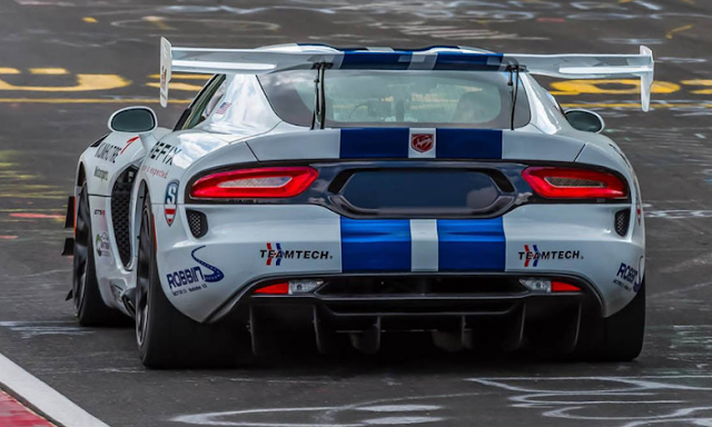 Dodge Viper ACR Records Faster Lap But Fails To Crack 7-Minute 'Ring Time - looking to Better the Times of the Porsche 918 Spyder and Lamborghini 