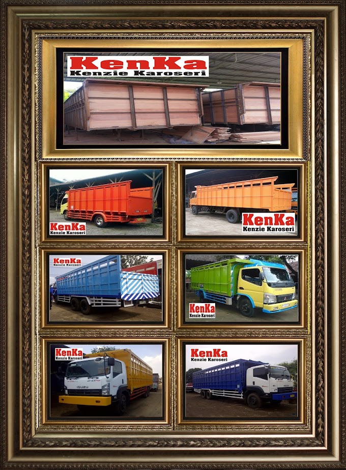 KAROSERI TRUCK BAK KAYU