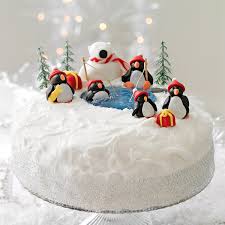 Christmas Theme Cake