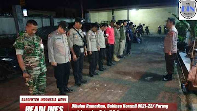 Dibulan Ramadhan, Babinsa Koramil 0621-22/ Parung  melaksanakan Patroli Gabungan.