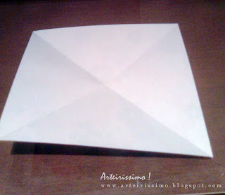 bola de origami decorativa passo a passo