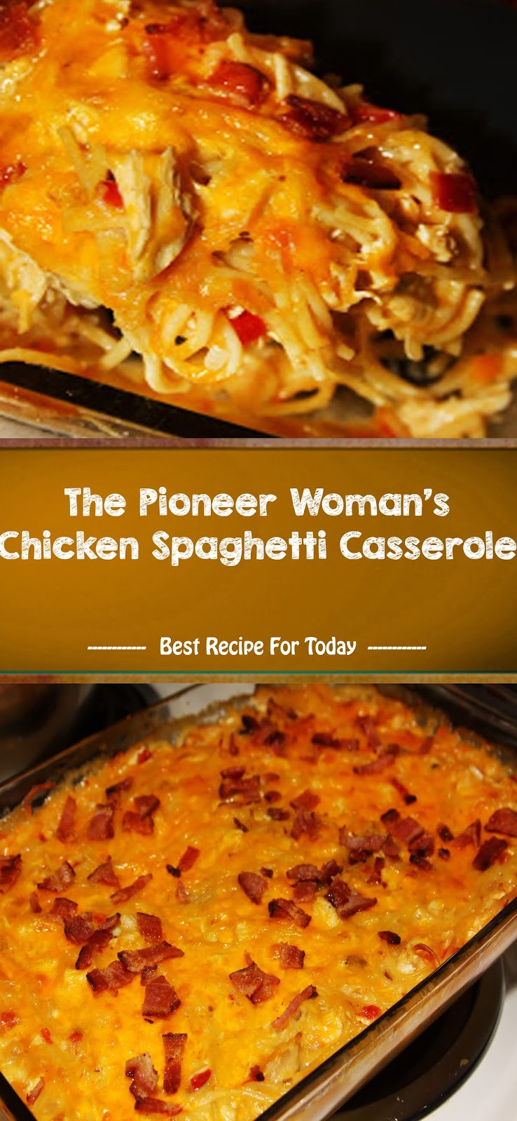 The Pioneer Woman's Chicken Spaghetti Casserole ...