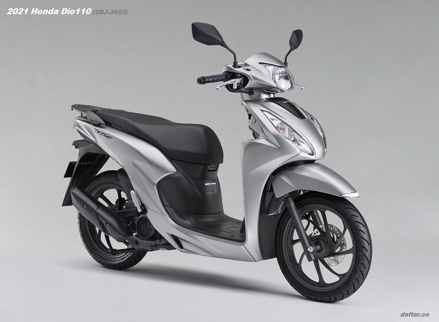 2021 Honda Dio110 2BJ-JK03 Descent Silver Metallic