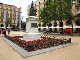 Plaça de la Independencia in Girona