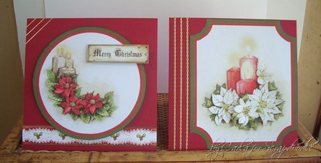 Flower Soft Die Cut Dimensions Christmas Poinsettia's, Flower Soft Peel Off Sticker Borders, for Scrapadoodle, Carla's Scraps (7)