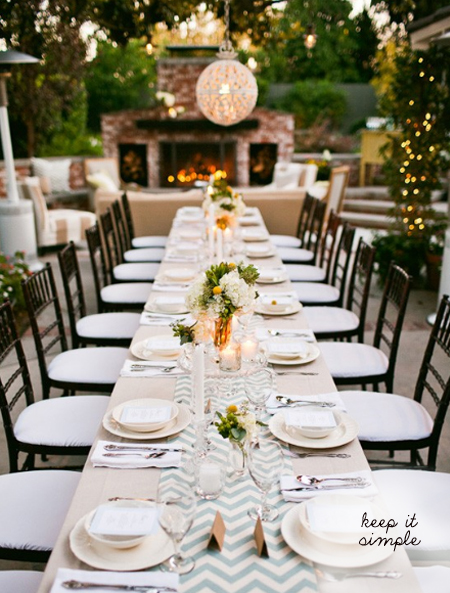Don't get too overwhelmed by decorating tables cover some simple trestle