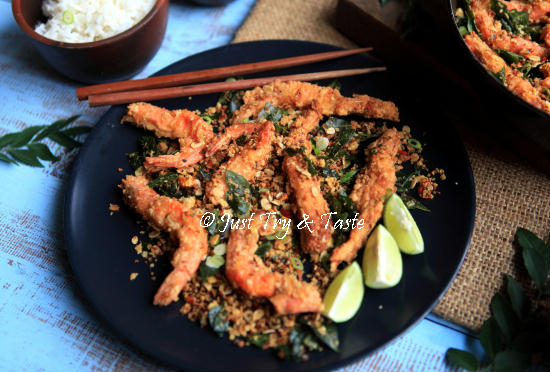 Resep Udang Goreng Oatmeal a la Singapore  Just Try & Taste