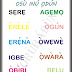 12 months of the year in Yoruba