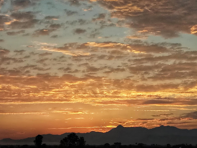 Sunset in Chitwan