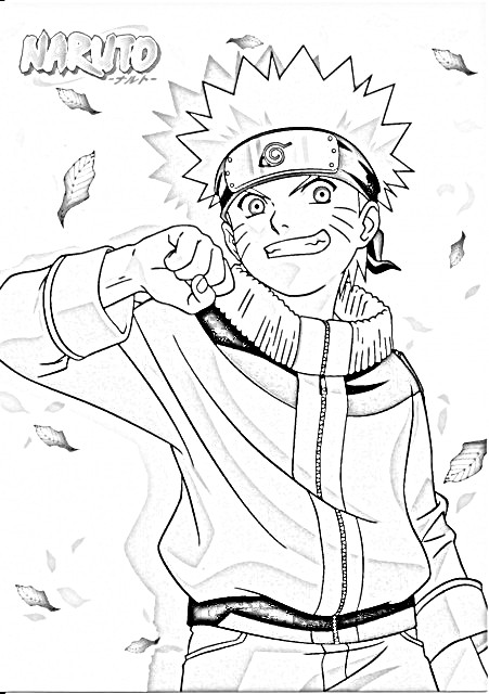   Detailed Naruto Coloring Pages  Latest