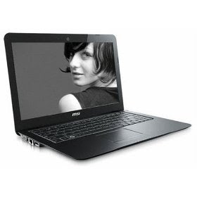 MSI X340-021US Slim 13.4-Inch Laptop - Black