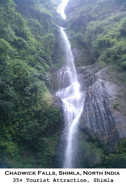 Shimla tourist Attraction - Chadwick Falls