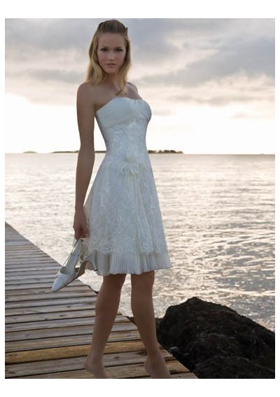 simple beach wedding dresses