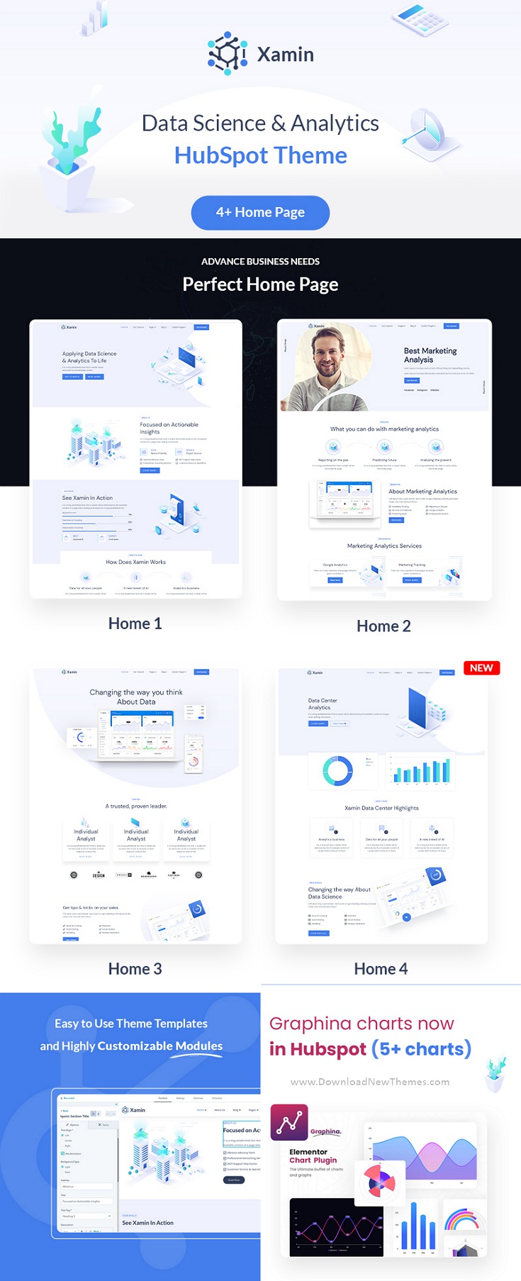 Data Science & Technology HubSpot Theme